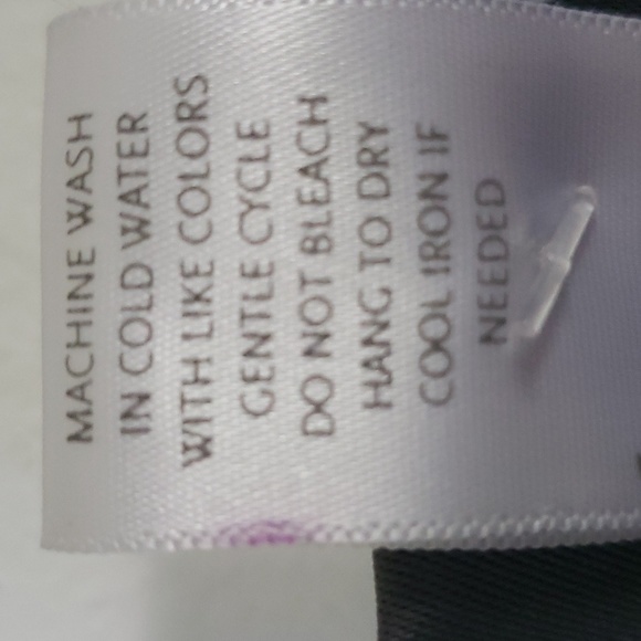 Dressy layered look shirt, black outer/white inner - Picture 2 of 5